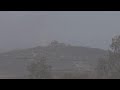 Israeli military vehicles in southern Israel, near border with Gaza Strip