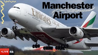 Live! Manchester Airport Plane Spotting