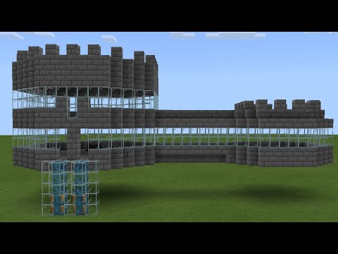 How To Build Dantdm S Minecraft Hardcore Floating Castle Full Tutorial Youtube