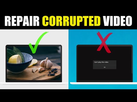 How to Repair Damaged/Corrupt Videos | MP4, MOV, etc