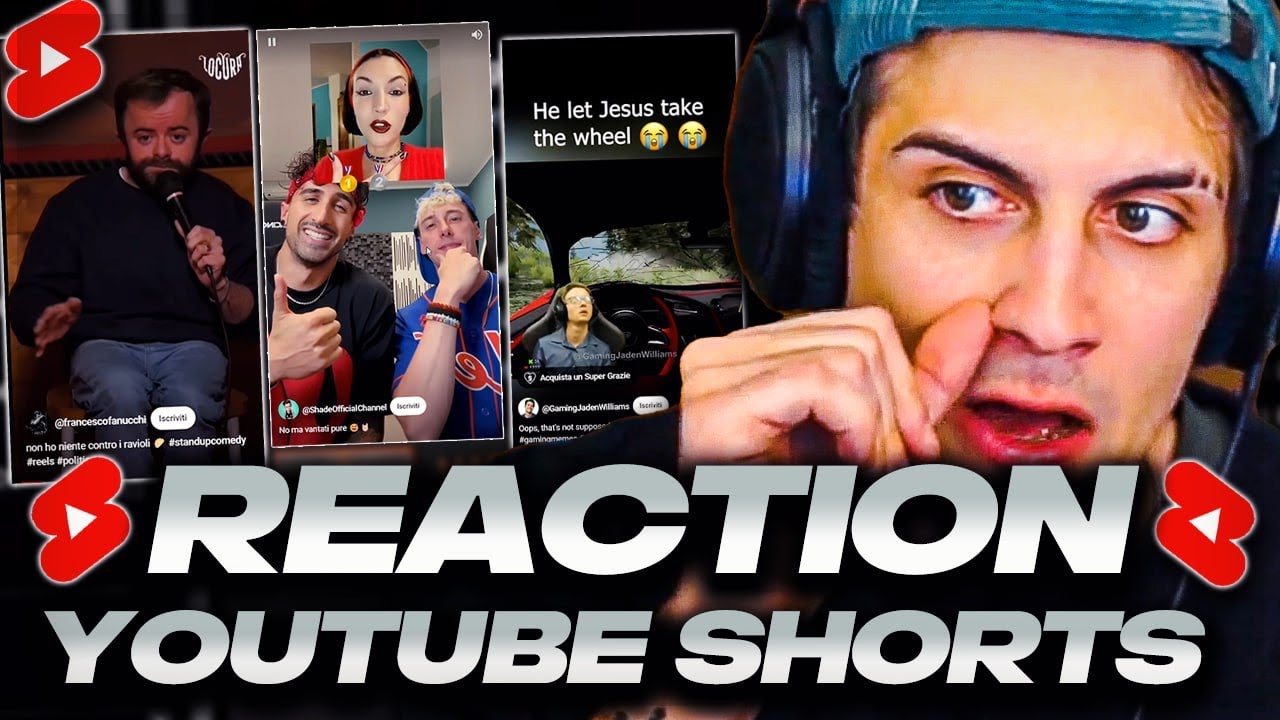 REAGISCO AI MIEI SHORTS DI YOUTUBE
