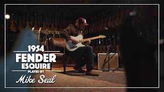 1954 Fender Esquire played by Mike Seal | Live at Carter Vintage Guitars