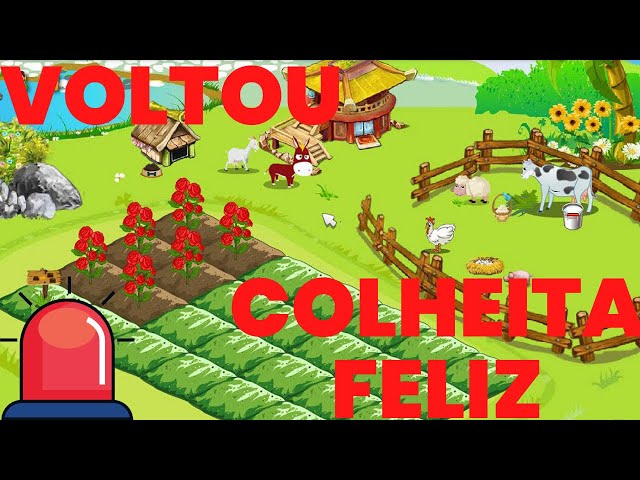 COLHEITA FELIZ: JOGANDO GRÁTIS E COLHENDO MINHA PLANTAÇÃO DE MILHO! 