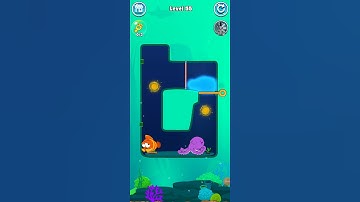 Fish Rescue pull the pin puzzle Level 55 walkthrough Gameplay android Mobile