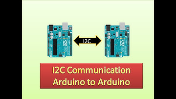 I2C Master- Slave Communication between two arduino board