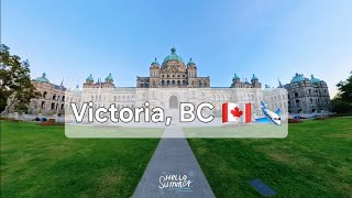 🏛️✨ Exploring Victoria’s Beautiful Parliament Buildings! 🇨🇦