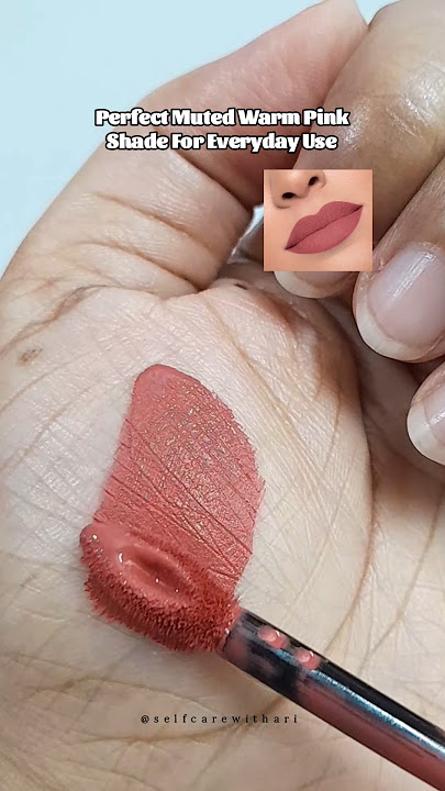 Perfect Muted Pink Shade For Everyday Use | Maybelline Super Stay Matte Ink Liquid Lipstick #shorts