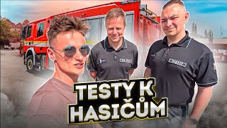 Dělám zkoušky k Hasičům!