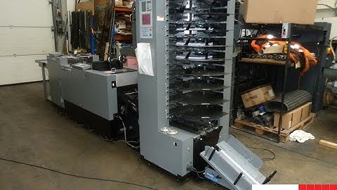 Used Duplo System 4000 booklet maker for sale   Gab Supplies Ltd   2002