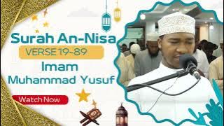 004 Surat An - Nisa 19 - 89 |  by Imam Muhammad Yusuf