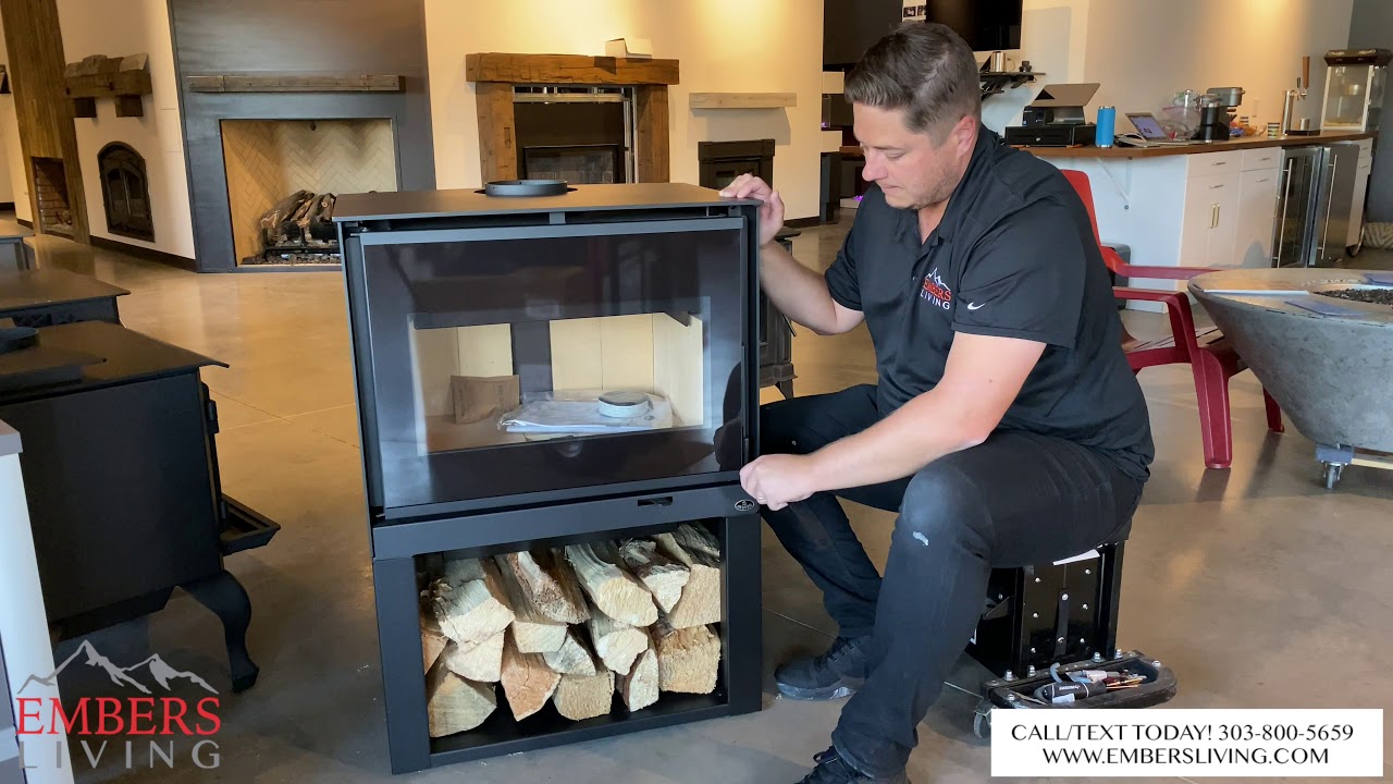 Osburn Inspire 200 wood stove product review - YouTube