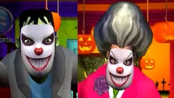 Scary Stranger 3D (Scary Imposto‪r‬) Part 16 Update History Halloween Spooky Season Gameplay