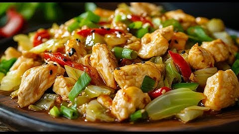 Your Chicken Stir Fry In Under 30 Minutes! Delicious and EASY!