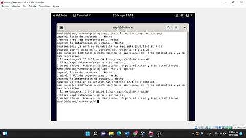 Servidor email en debian