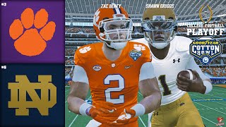CFP Quarterfinal: Clemson vs. Notre Dame | Lobos Universe | NCAA Football 14