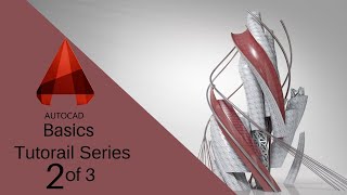 AutoCAD Basic Tutorial for Beginners - Part 2 of 3 (User Interface) |Examining the Ribbon