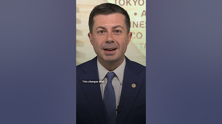Sec. Pete Buttigieg Reacts to Passage of Respect for Marriage Act
