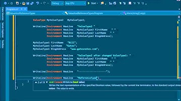 C# 6.0 Tutorial - Fundamentals - 26. Value And Reference Types