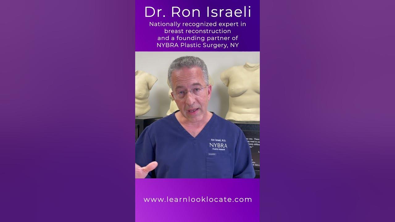 Dr Ron Israeli Understanding Options in Breast Reconstruction YouTube