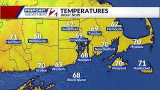 Weather Now: Mostly Cloudy and Cool Saturday Afternoon