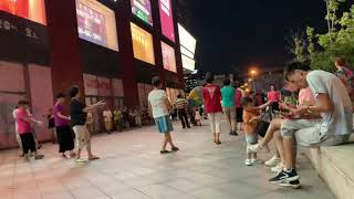 The Art Of Tai Chi A Public Performance In Shanghai