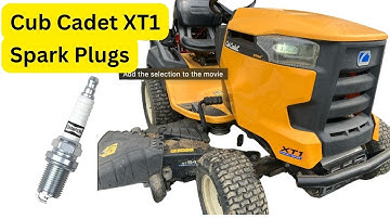 Cub Cadet XT1 - Spark Plug Change