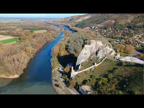 Hrad Devín, sútok Dunaja a Moravy