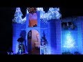 Amazing Cinderella Castle Display at Fort Wilderness Campground! | Golf Cart Christmas Lights Tour