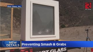 Police say businesses should consider special glass shields to prevent smash-and-grabs screenshot 4
