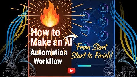 🔥 How to Make an AI Automation Workflow from Start to Finish!  | use ai automation