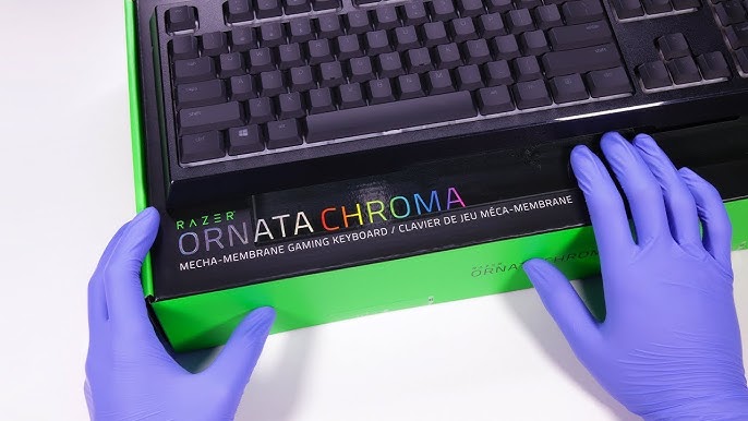 Test du Ornata Chroma, le clavier hybride à méca-membrane de Razer