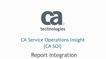 CA SOI Report Integration: Activate User Synchronization