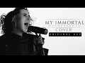 My immortal  evanescence male cover original key  cover by corvyx