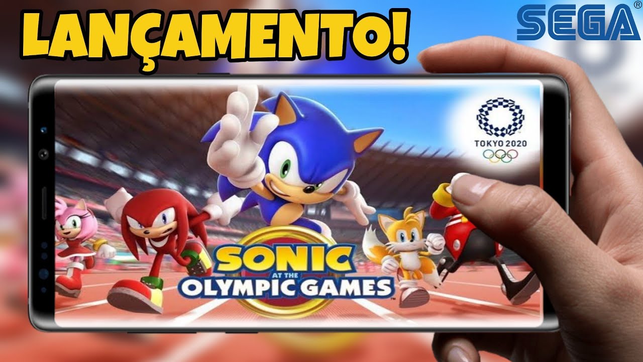 Sonic nos Jogos OlÃ­mpicos de TÃ³quio 2020 - ANDROID/IOS - DOWNLOAD + GAMEPLAY