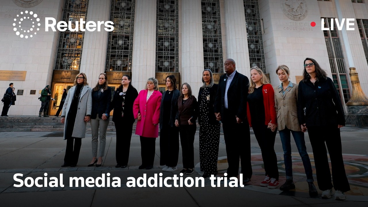 LIVE: Social media addiction trial