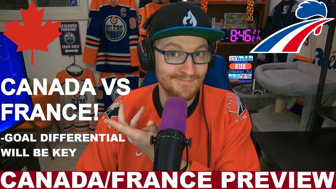 Предматчевый отчет: Канада против Франции | Предварительный раунд Олимпийских игр по хоккею 2026 ...