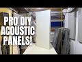How to Build DIY Acoustic Panels like a PRO!