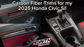 видео: Установка карбоновых накладок на мой Honda Civic Si 11-го поколения от Synth Carbon! картинка: Установка карбоновых накладок на мой Honda Civic Si 11-го поколения от Synth Carbon!