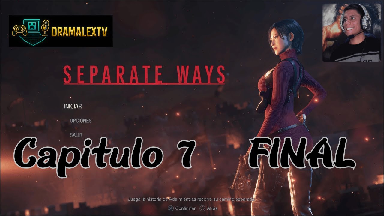 Separate Ways Capítulo 7 FINAL | Resident Evil 4 Remake Gold Edition PS5 | DramalexTV