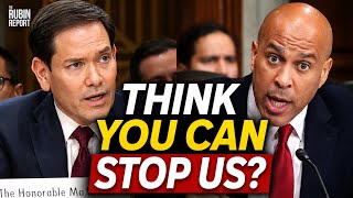 Spartacus Gets Visibly Angry When Rubio Calmly Corrects His Lie