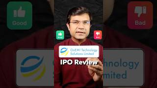 OnEMI Technology IPO Review (Good or Bad) #shorts