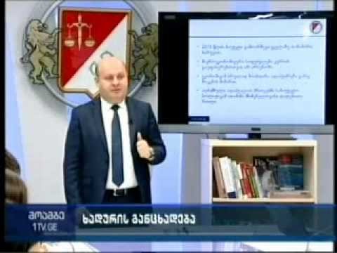 Nodar Khaduri / ნოდარ ხადურის ბრიფინგი