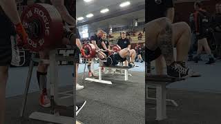 WUAP Slovak Championschip Košice 282,5kg Bench EQ new PR!