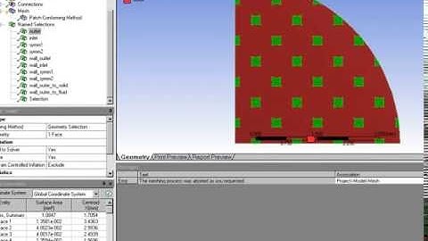 How to select multiple elements (faces, bodies, edges) for Named Selection (ANSYS Meshing)