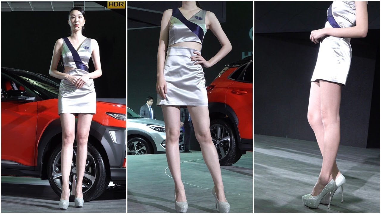 2018台北車展 2018世界新車大展 HYUNDAI 美腿展示中心(直錄 手機觀看)(4K HDR)[無限HD]🏆