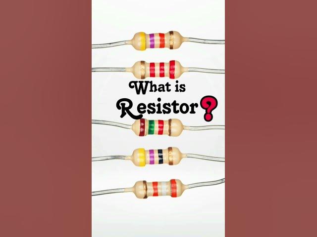 what is resistor ? #shorts #carhospital #electrician