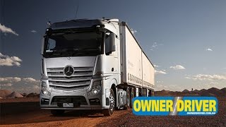 New MercedesBenz Actros | Review | Truck TV Australia