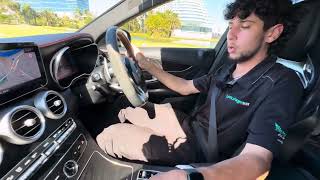 Going for a drive in our 2019 Mercedes-Benz C43 AMG 😎