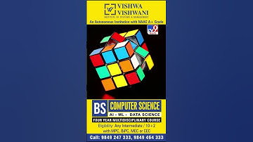 How BS AI & ML Transforms Tech Passion into a Profession | Vishwa Vishwani - TV9