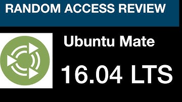 Ubuntu Mate 16.04 LTS Accessibility - Random Access Review Ep1